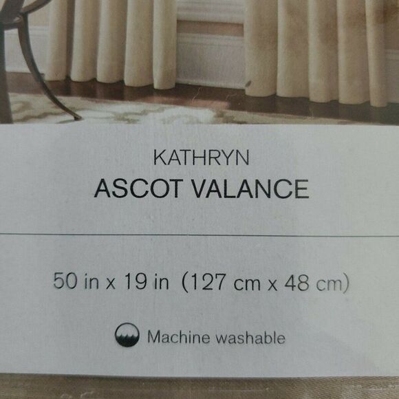 Liz Claiborne Ascot Valance curtain  Gold Jewels - Picture 3 of 5